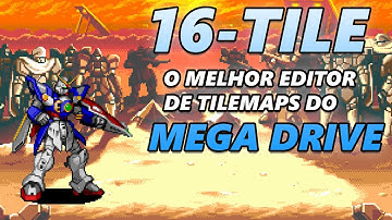 16 Tile - O melhor editor de Tilemaps para o Mega Drive!