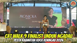 CATWALK 9 FINALIST UNDUK NGADAU | PESTA KAAMATAN KDCA KENINGAU 2024 #sabah