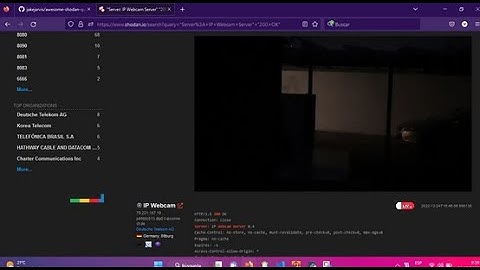 Acceder a webcams de todo el mundo con Shodan. Hacking Ético