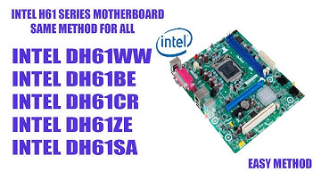 How To Update Intel H61 Motherboard Bios trough iflash2 And F7 Menu