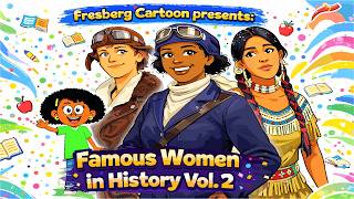 Famous Women in History for Kids | Amelia Earhart, Bessie Coleman & Sacagawea