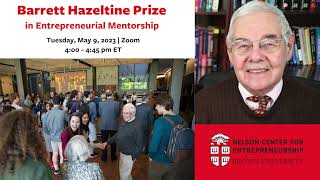 Barrett Hazeltine Prize in Entrepreneurial Mentorship