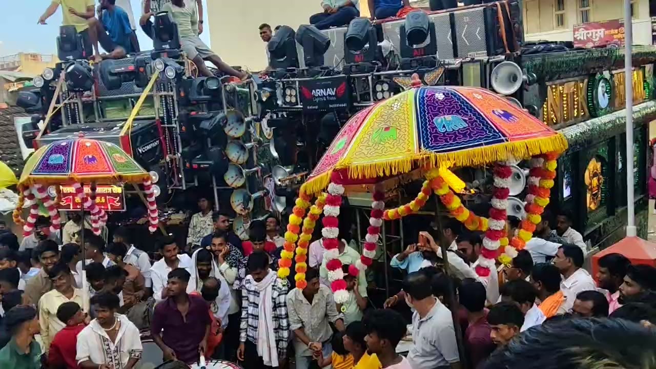 NTK dhumal vs Bajrang Dhumal | Loni durga visarjan| Loni 2025 Durga visarjan | 