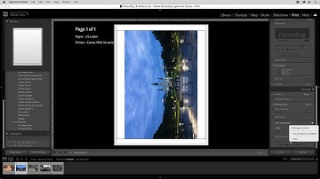 Lightroom Classic Print Module