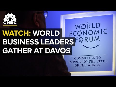 WATCH: Investing icons and CEOs gather at World Economic Forum in Davos — Tuesday, Jan. 22 2019