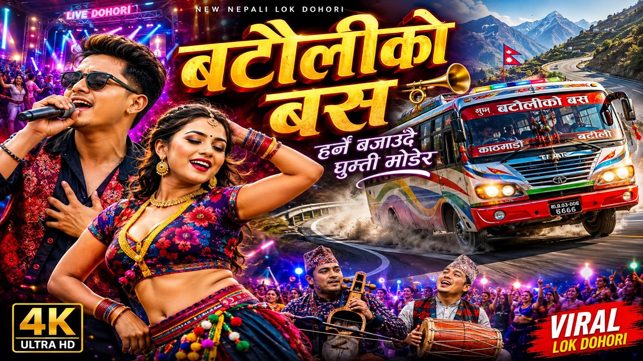 बटौलीको बस | New Nepali Dohori Song | DJ Remix F…