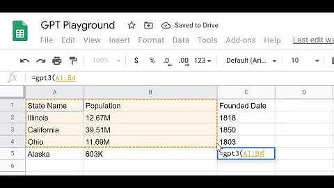GPT3(), The Excel spreadsheet function to rule them all 🏅
