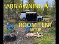 Savana Camper Van - ARB awning and room tent