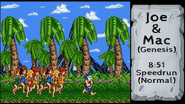 Joe & Mac (Genesis) Normal 8:51 Speedrun