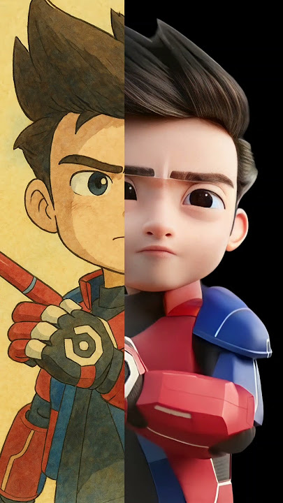 Ejen Ali x Ghibli Style Effect #ejenalithemovie2