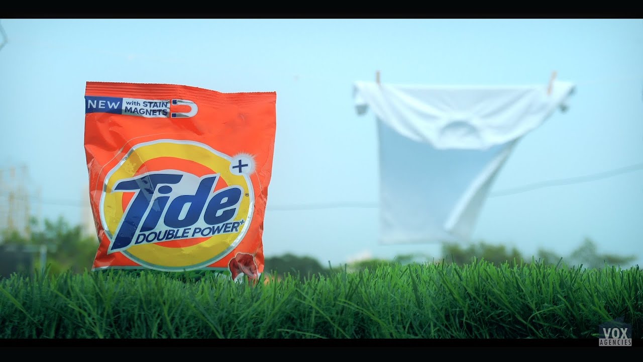 Pitching Video Ad for Tide detergent...from concept to screen