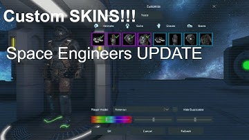 Custom Skins | Space engineers UPDATE!