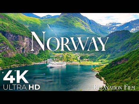 NORWAY 4K • Soothing Music with Scenic Relaxation Film • Nature Video Ultra HD