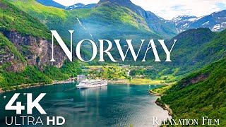 Norway 4K • Soothing Music With Scenic Relaxation Film • Nature Video Ultra Hd