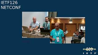 IETF 126: Network Configuration (NETCONF) 2026-07-21 12:00