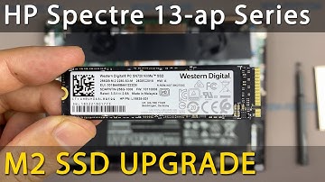 HP Spectre x360 13-ap M2 SSD Upgrade - DIY Installation Guide