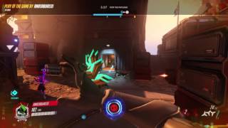 Mercy begging for mercy (Overwatch)
