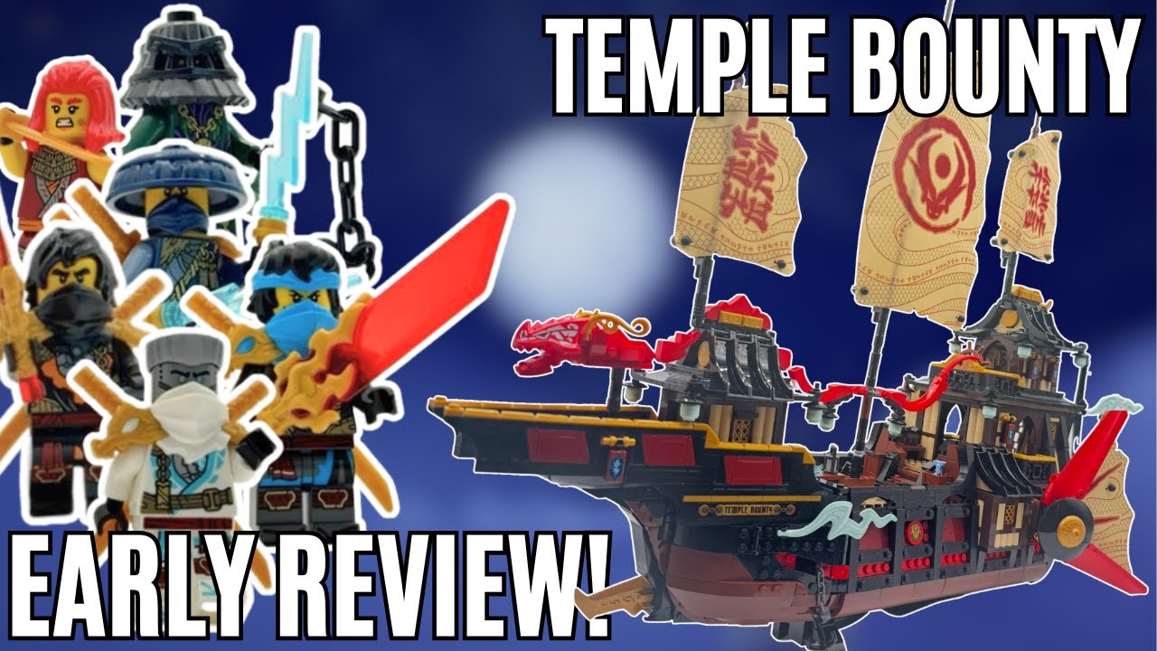 Temple Bounty EARLY Summer Review! Ninjago Dragons Rising Set