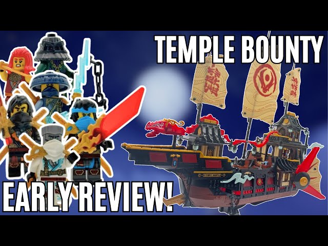Temple Bounty EARLY Summer Review! Ninjago Dragons Rising Set
