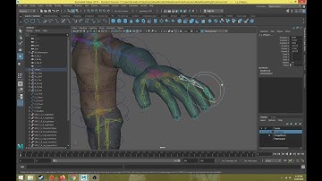 Character Rigging Part 30 Finger Set Driven Keys