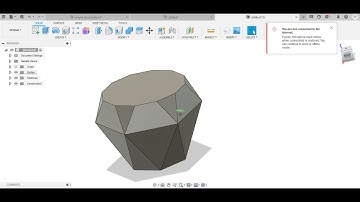 how to design a polyhedron in Fusion 360_EASY TO FOLLOW tutorial