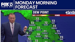 Tampa weather | Monday morning forecast