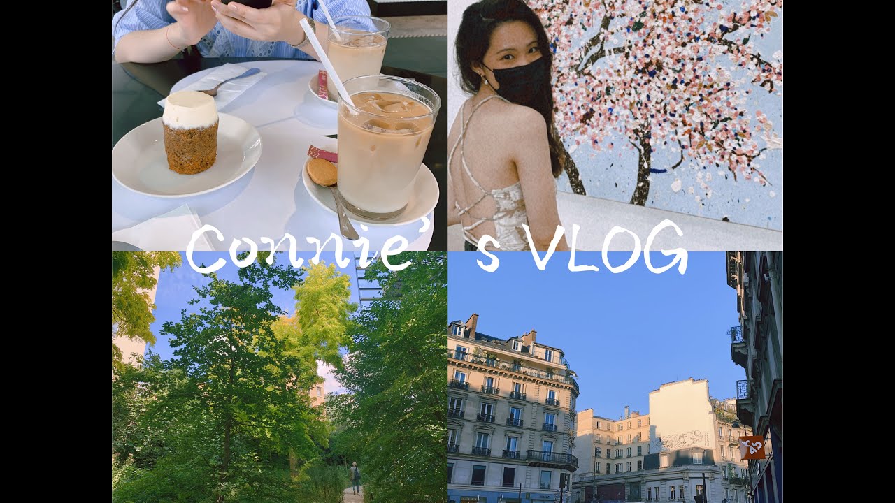 [Connie's Vlog 16] Le Bon Marché in Sep | Cartier Fondation | Rouje Fall Shopping | Summer Scenery