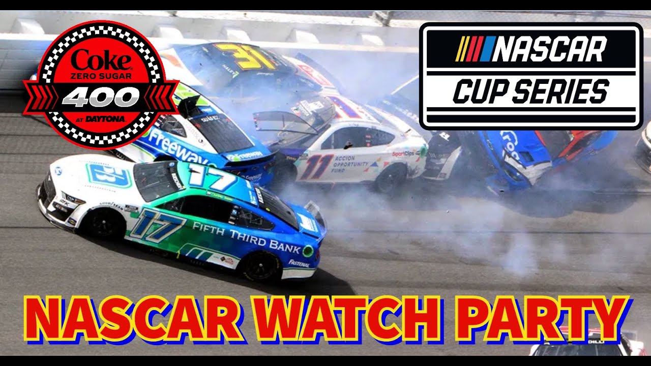 2023 NASCAR Cup Series Daytona Live Stream and Reaction - Coke Zero Sugar 400