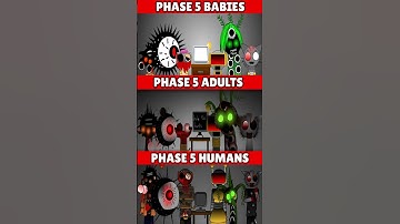 Incredibox Sprunki Phase 5 But Babies VS Phase 5 (Y.N.R. Sprunki) VS Phase 5 Human *MIX VERSION*