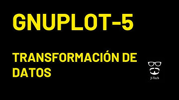 gnuplot 5:  transformación de datos