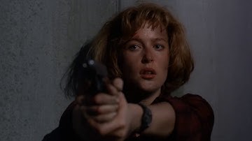 The X Files - Scully Rescues Mulder By Getting out of a Vent (1x07)