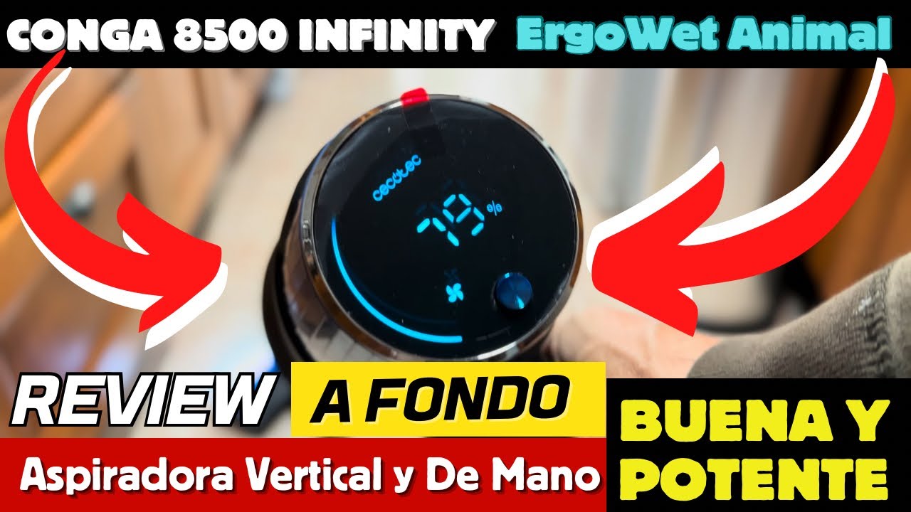 CONGA Rockstar 8500 Infinity ErgoWet Animal🐶😽Review a Fondo