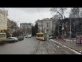 По маршруту 28 трамвая | Часть 2 | Февраль 2021г. | Одесса #Одесскийтранспорт