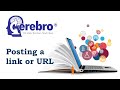 9 Posting a link or URL