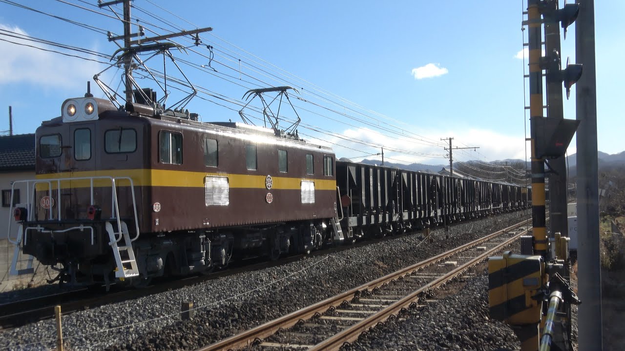 秩鉄 ﾃﾞｷ300型 ﾃﾞｷ303号機 他 走行ｼｰﾝ 桜沢~寄居 2026/01/11