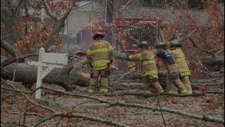 Garner North Carolina Tornado Damage - December 10, 2023