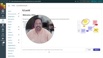Accessing Lucid FREE Access Through Any Canvas Course