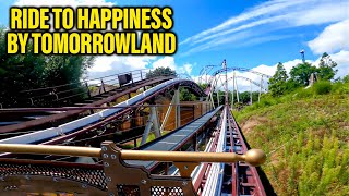 RIDE TO HAPPINESS Front Row POV & Off-Ride - Plopsaland De Panne