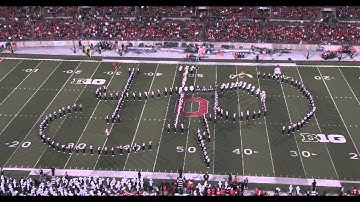 The Ohio State University Marching Band Performs their Hollywood Blockbuster Show