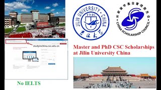 Jilin University China Csc Scholarship For Masters And Phd 2026