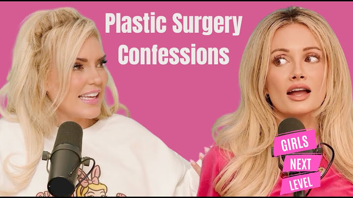 PLASTIC SURGERY CONFESSIONS!