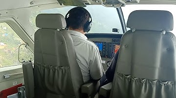 grand caravan landed at bilorai airport