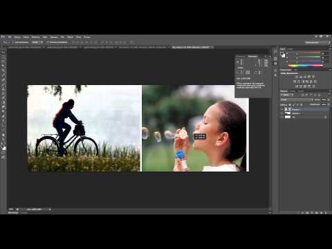 Zabawy z grafiką: Efekt przenikania zdjęć - Photoshop CS6