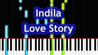 Indila - Love Story Piano Tutorial Resimi