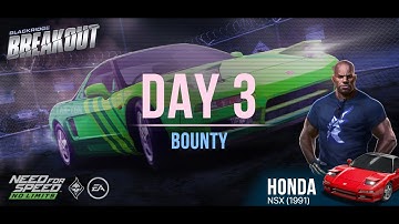 NFS:NoLimits | Blackridge Breakout (1991 Honda NSX) - Day 3 (Bounty)