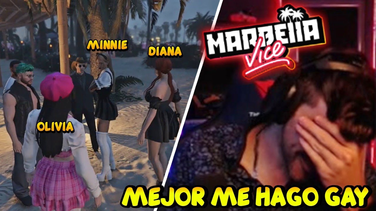 NEXXUZ se REENCUENTRA con MINNIE y ella CONOCE a DIANA y OLIVIA XDD MARBELLA VICE 2