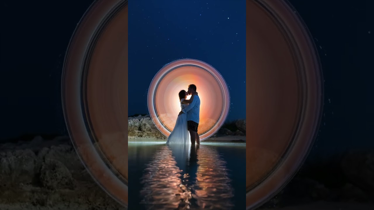 Light-Painting Experience with Newlyweds!