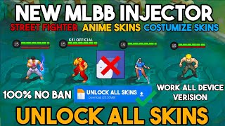 New MLBB Injector 2026 STREET FIGHTER PATCH! Unlock All SKINS FOR FREE! Enemy & Teammate See Skins🔥 screenshot 4