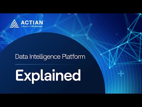 Actian Explained 1 Introducing The Actian Data Intelligence Platform