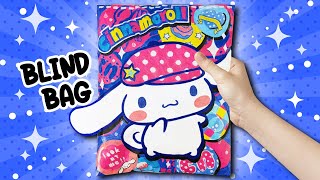 HOW TO MAKE CINNAMOROLL BLIND BAG | tutorial | ASMR | CUTE SANRIO PAPER CRAFTS #paperdiy